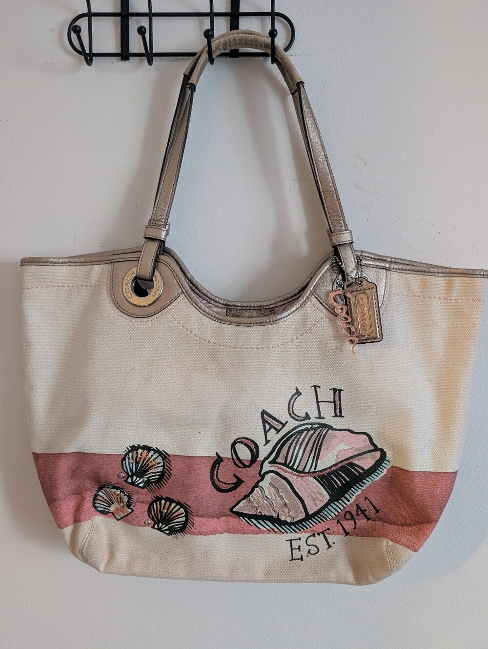 Coach Seashell Tote